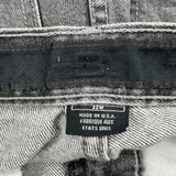 Jordan Denim Shorts - 30W 16L Grey Denim