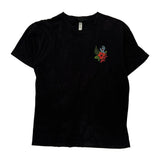 Skateboarding Santa Cruz Graphic T-Shirt - Medium Black Cotton