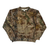 Liberty Camo Sweatshirt - Large Camo Cotton Blend