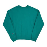 Reverse Weave Champion Graphic Sweatshirt - Medium Green Cotton