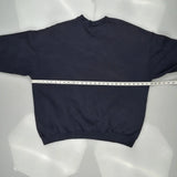 Disney Cartoon Sweatshirt - 2XL Navy Cotton
