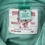 True Religion Hoodie - Large Green Cotton