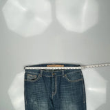 Rock & Roll Cowboy Boot Cut Jeans - 38W 31L Blue Cotton Blend