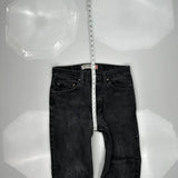 Levis 505 Jeans - 31W 30L Black Cotton