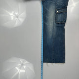 Rei Cargo Pants - 32W US 8 Blue Denim