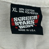 Arthur Knights 1993 Regional Champions Screen Stars Single Stitch T-Shirt - XL White Cotton Blend