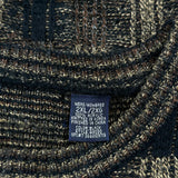 Unbranded Checked Sweater - 2XL Black Acrylic