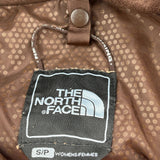 The North Face Waterproof Jacket - Small Cream Polyester