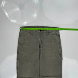 American Eagle Carpenter Pants - 33W 32L Gray Cotton