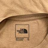 The North Face Graphic T-Shirt - XL Brown Cotton