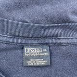 Polo By Ralph Lauren T-Shirt - XL Blue Cotton