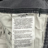 Carhartt Cargo Trousers - 36W 32L Grey Cotton
