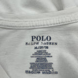 Polo By Ralph Lauren T-Shirt - XL White Cotton