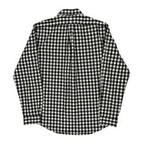 Ralph Lauren Checked Shirt - Large Black & White Cotton