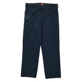 Wrangler Cargo Trousers - 32W 29L Navy Cotton
