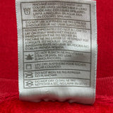 Nike Long Sleeve T-Shirt - Small Red Cotton