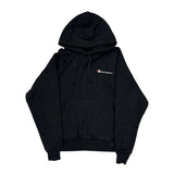 Reverse Weave Champion Hoodie - Small Black Cotton