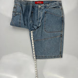 Replay Denim Shorts - 34W 11L Blue Denim