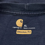 Carhartt T-Shirt - XL Blue Cotton