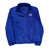 The North Face Fleece - Large Blue Polyester