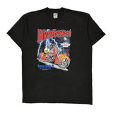 Biketoberfest Wcw Graphic T-Shirt - 2XL Black Cotton