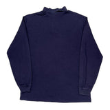 Polo By Ralph Lauren Long Sleeve Polo Shirt - XL Navy Cotton