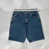 Wrangler Denim Shorts - 31W 10L Blue Cotton