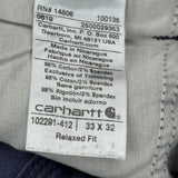 Carhartt Carpenter Pants - 32W 31L Blue Cotton