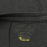Polo By Ralph Lauren T-Shirt - Medium Black Cotton