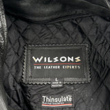 Wilson Leather Jacket - Large Black Leather