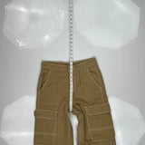 Unbranded Hip Hop Cargo Pants - 29W 30L Brown Cotton