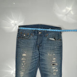 True Religion Jeans - 39W 30L Blue Cotton