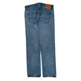 501 Levis Jeans - 33W 33L Blue Denim