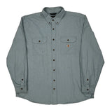 Carhartt Shirt - 2XL Blue Cotton
