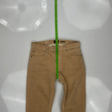 Quiksilver Jeans - 32W 30L Beige Corduroy