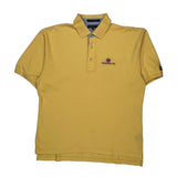 Tommy Hilfiger Polo Shirt - Large Yellow Cotton
