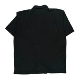 Waterman Collection Quiksilver Short Sleeve Shirt - XL Black Cotton