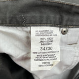 Wrangler Carpenter Trousers - 34W 30L Green Cotton