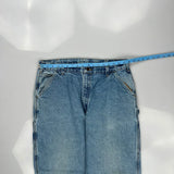 Carhartt Carpenter Jeans - 36W 32L Blue Cotton
