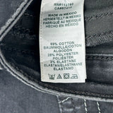 True Religion Skinny Jeans - 28W US 2 Black Cotton