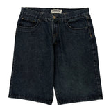 Courage Denim Shorts - 36W 11L Dark Wash Cotton