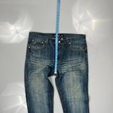 Gs115 Jeans - 36W 31L Blue Cotton