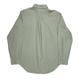Vintage Ralph Lauren Striped Shirt - Large Green Cotton