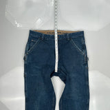 Duluth Carpenter Jeans - 34W 32L Blue Cotton