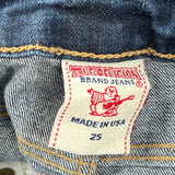 True Religion Skinny Jeans - 25W UK 4 Dark Wash Cotton