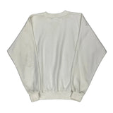 90S Blank Made In USA Pro Select Sweatshirt - Large White Cotton Blend