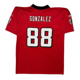Falcons Reebok Nfl Football Jersey - Large Red Polyester