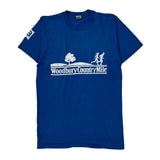 Single Stitch Woodbury Country Mile Screen Stars Graphic T-Shirt - Medium Blue Cotton Blend