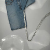 Levis Denim Shorts - 32W 11L Blue Denim