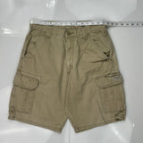 Wrangler Cargo Shorts - 28W 9L Khaki Cotton